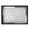 Jonathan Adler x Michaels 10" x 14" Black & White Square Diamond Art Tray Kit